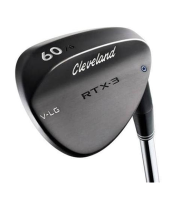Cleveland RTX-3 Black Satin Wedge