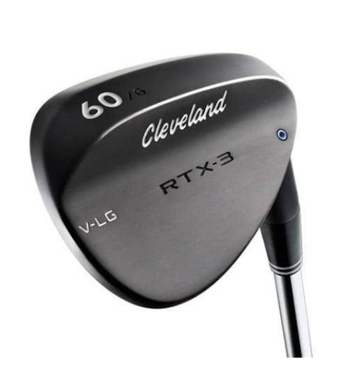 Cleveland RTX-3 Black Satin Wedge