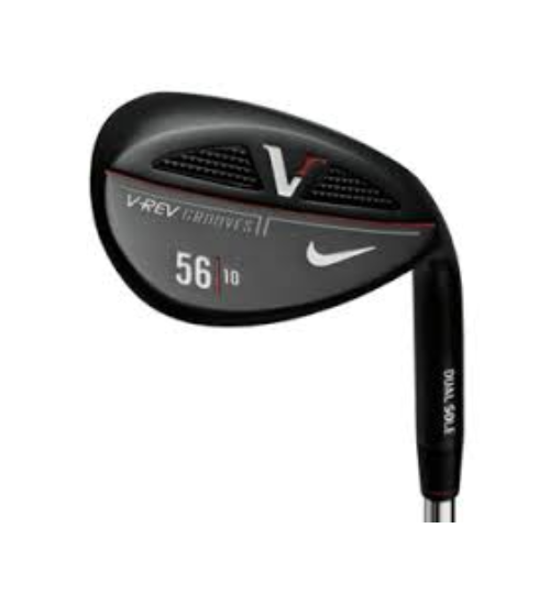 Nike Victory Red V-REV Black Satin Wedge