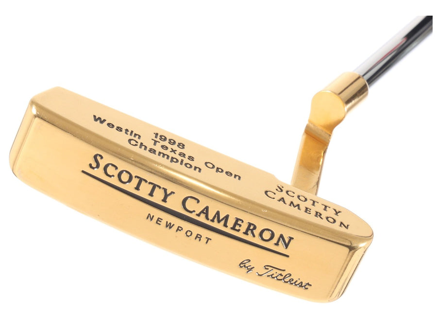 Titleist Scotty Cameron Gold Plated Victory Putter