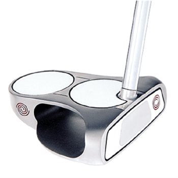 Odyssey White Steel 2-ball Center-Shafted Putter
